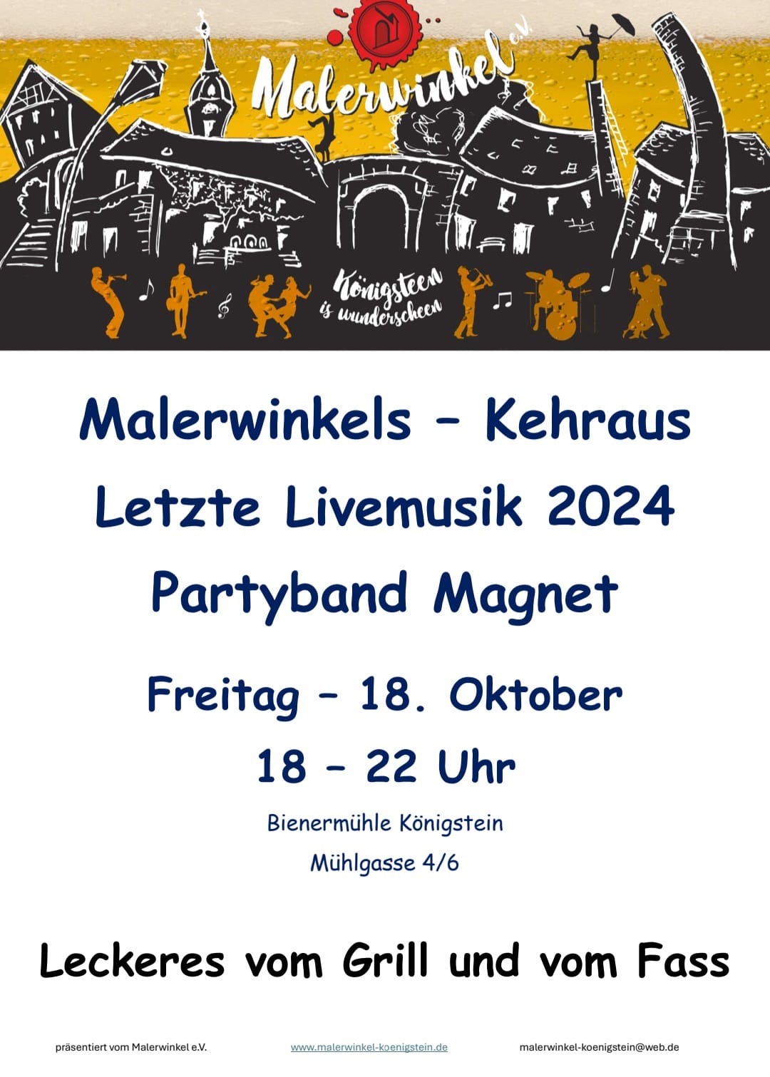 08. September „Tag des offenen Denkmals“ ab 12 Uhr im Malerwinkel